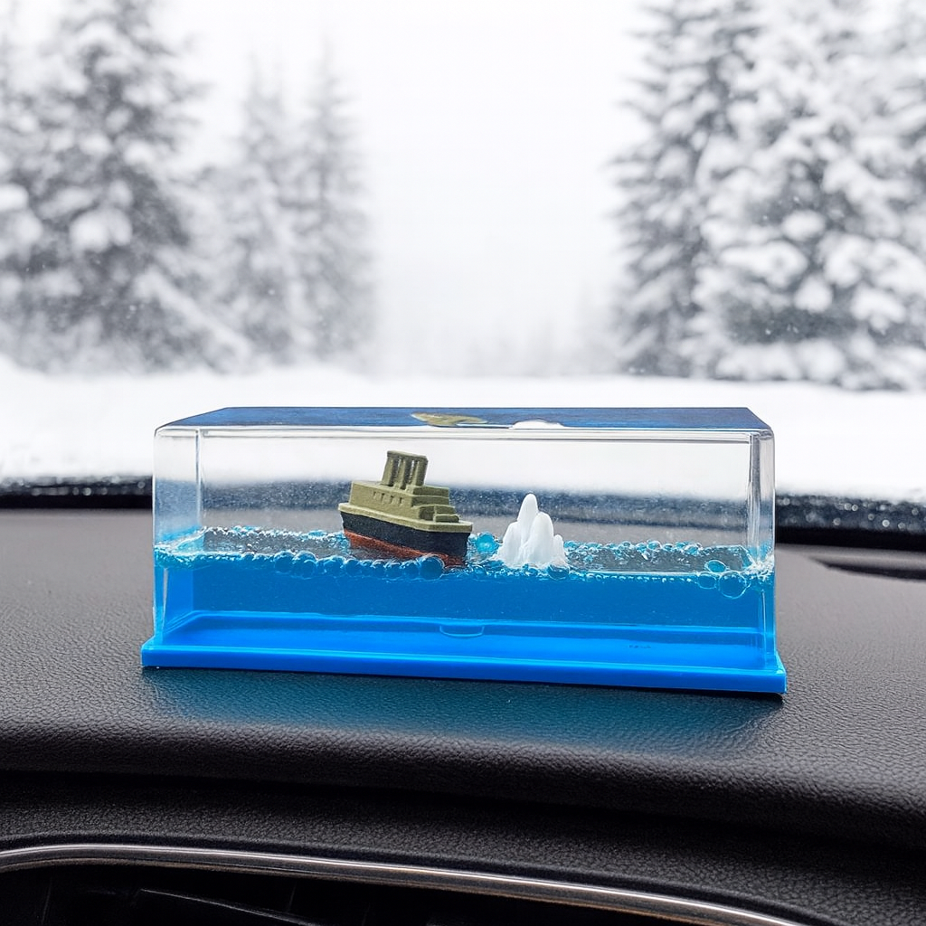 Bottle Voyage™ – Floating Boat Motion Display 🚢