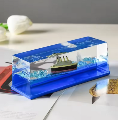 Bottle Voyage™ – Floating Boat Motion Display 🚢